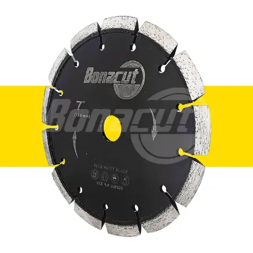 Disco Diamantado Premium - Corte Crack V de Concreto - Marca Bonacut®